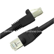 10g CAT6A Snagless Patch Cable con 50u RJ45 Negro